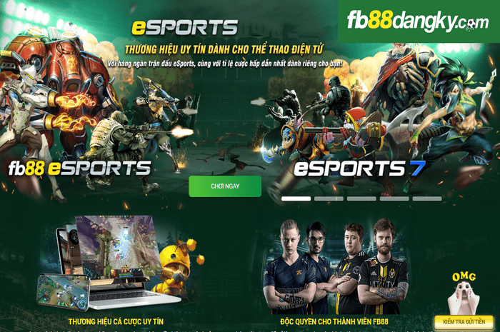 Hướng dẫn cách tham gia cá cược Esports tại FB88