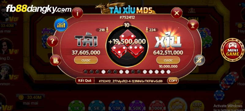 tài xỉu md5